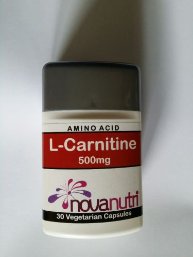 L-Carnitine, 500mg 30 Capsules